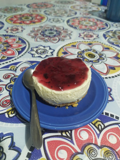 Una foto de Mini cheesecake sin horno