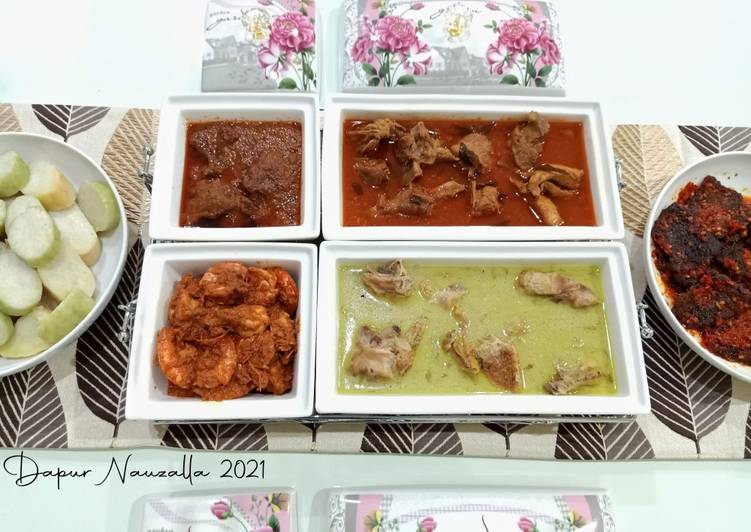 Siap Saji Menu Lebaran (Rendang Udang Khas Aceh) Nikmat Lezat