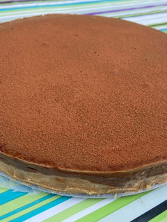 Una foto de Tarta de café y chocolate