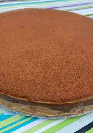 Una foto de Tarta de café y chocolate