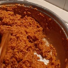 Spicy rice A picture of Spicy rice.