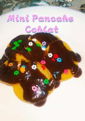 Gambar Mini Pancake Coklat