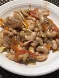 Empedrat de judías y bacalao
