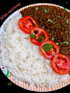 झटपट काली दाल चावल (jhatpat kali dal chawal recipe in Hindi) रेसिपी मुख्य फोटो
