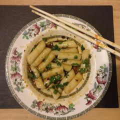 A picture of Chinese-Style Korean Niangao (Rice Cake).