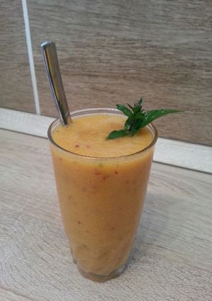 Barackos-almás turmix recept fotója