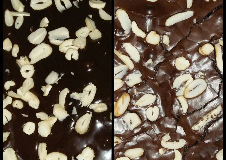 Brownies panggang shiny crust ciamik