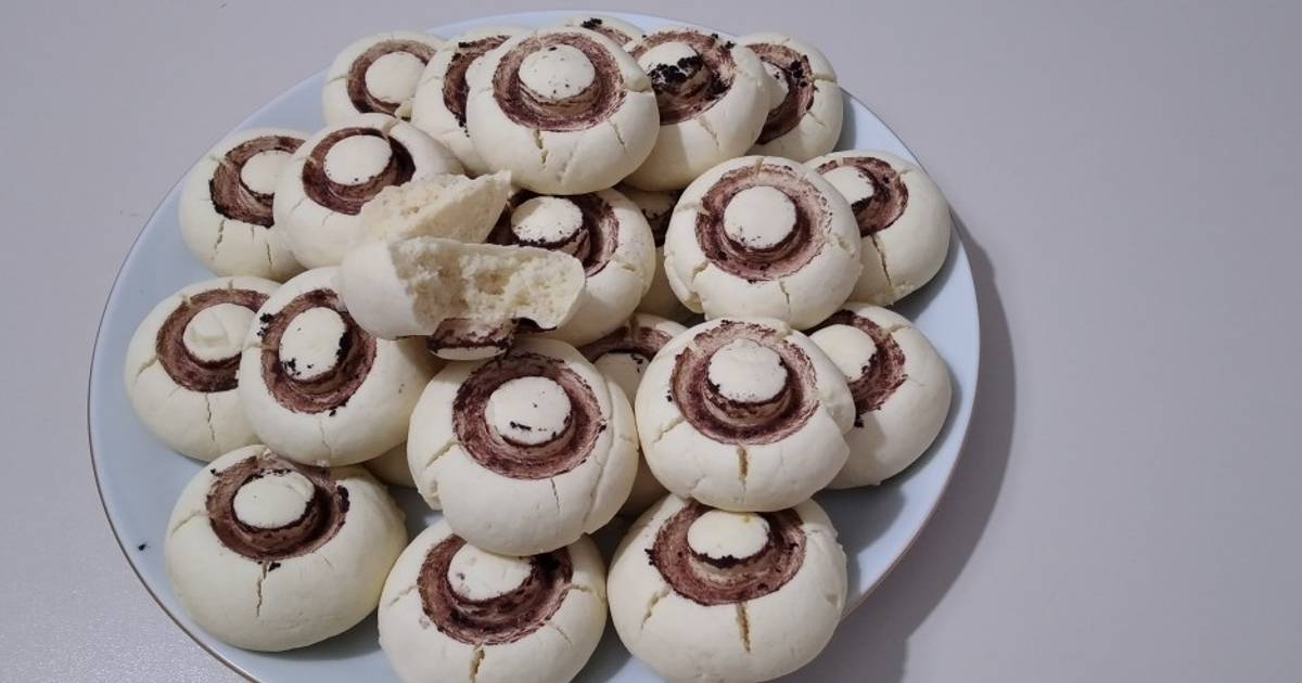 Mushroom Cookies Recipe by Chona Cookpad