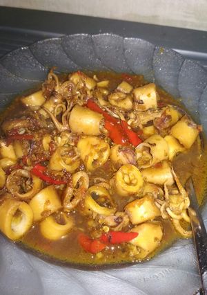 Foto resep Tumis cumi dapoer DheDha