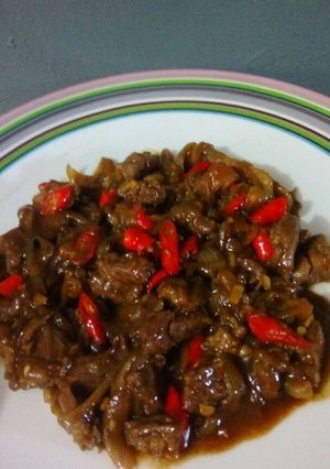 Foto resep Beef Teriyaki Simple Ala Itha
