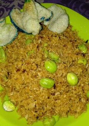 Foto resep Nasi goreng petai