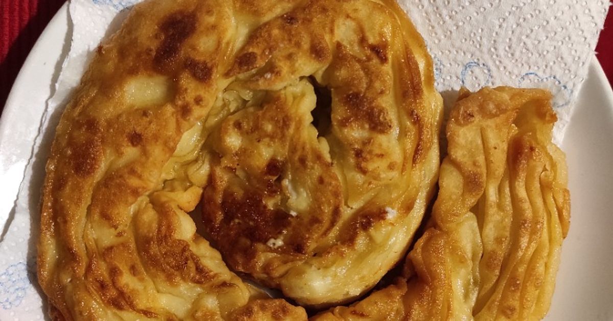 Alonissos cheese pie — photograph from Dimitra’s recipe