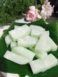 Puding kelapa nutrijel melon