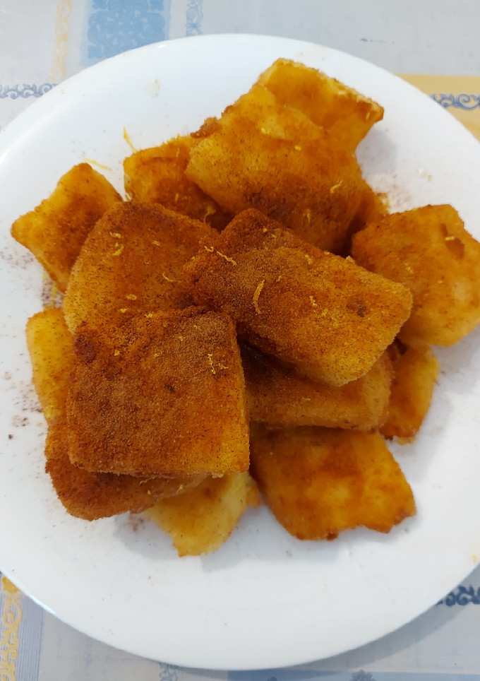 Una foto de Leche frita