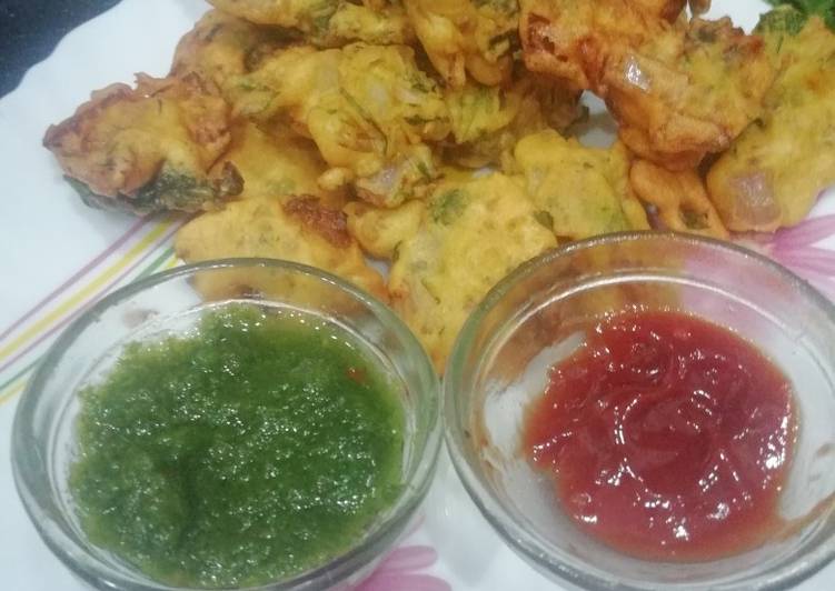 Mint &amp; Coriander Fritters