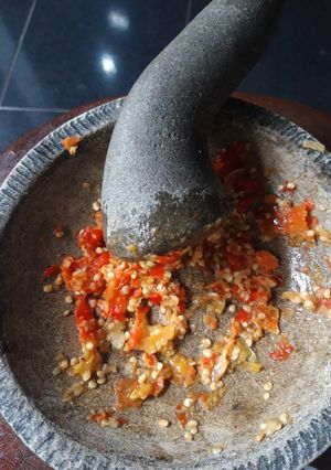 Foto resep Sambel Krosak ala lia