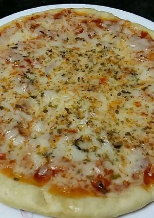 Foto principal de Pizza crujiente en sartén 🍕