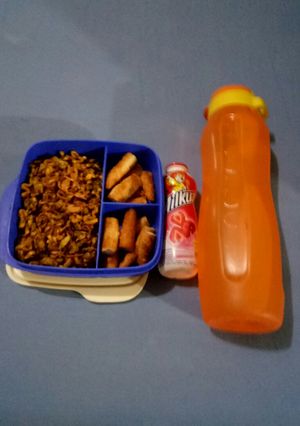 Foto resep Mie goreng sayuran dan otak" sayuran
