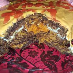 Chocolate n orange cake A picture of Chocolate n orange cake.