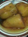 Camote en miel