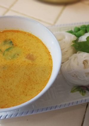 รูปของ ขนมจีนน้ำยา(เจ)#อาหารไทยง่ายๆ