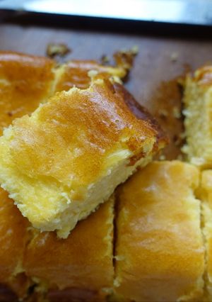 Foto resep Keto Golden Cheesecake