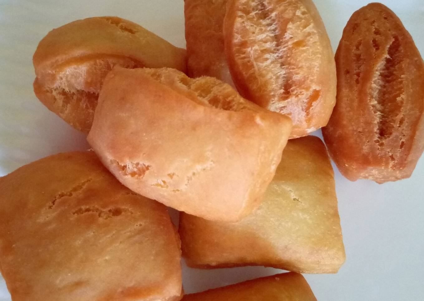 Half cake mandazi