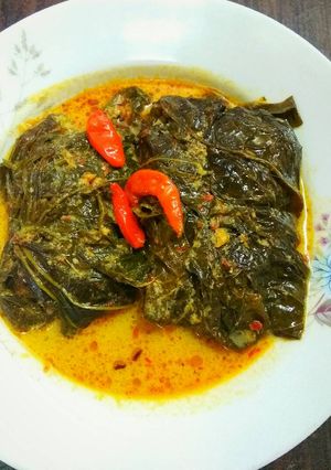 Foto resep Buntil daun singkong