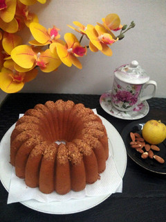 Foto resep Butter Cake Lemon Almond