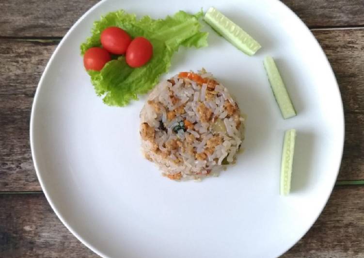 Nasi (shirataki) oncom
 #Seninsemangat