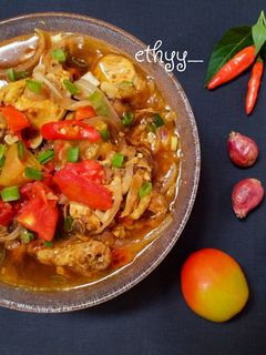 Foto resep Dada ayam pedas lada hitam