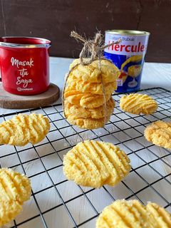 Foto resep Custard Cookies!