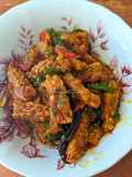 Tempe Goreng Sambal Tumbuk