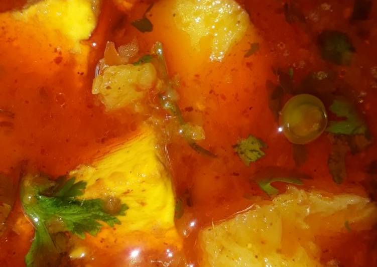 Step-by-Step Guide to Make Super Quick Homemade Aloo matar paneer