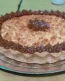 Tarta de dulce de leche y coco