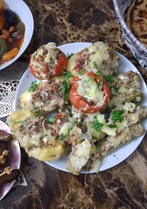 صورة لوصفة دولمة بيضة