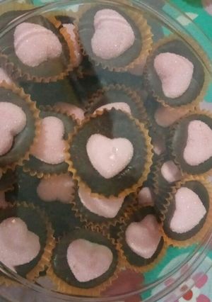 Foto resep Permen coklat cinta