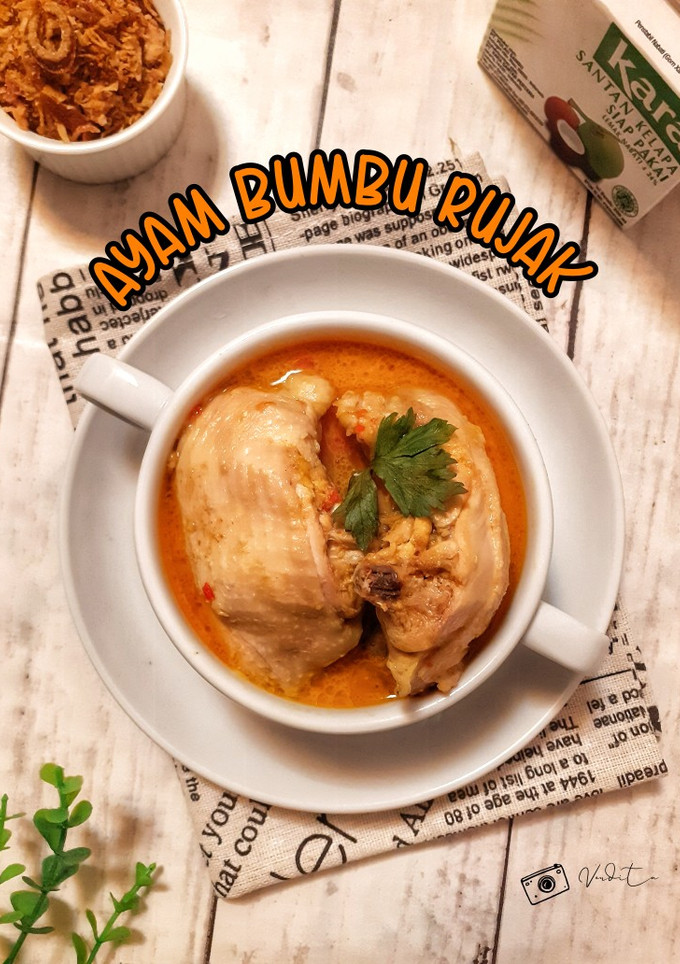 Foto resep Ayam Bumbu Rujak