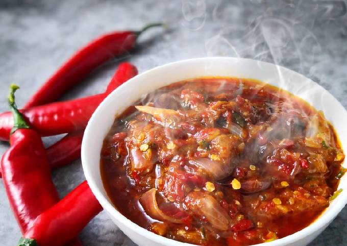 Resipi Sambal Penyet Berapi Oleh Nihadriz Niha Cookpad