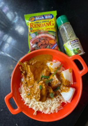 Gambar Rendang Manok Pencen