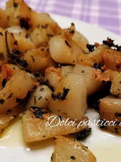 Foto di Topinambur alle erbe aromatiche