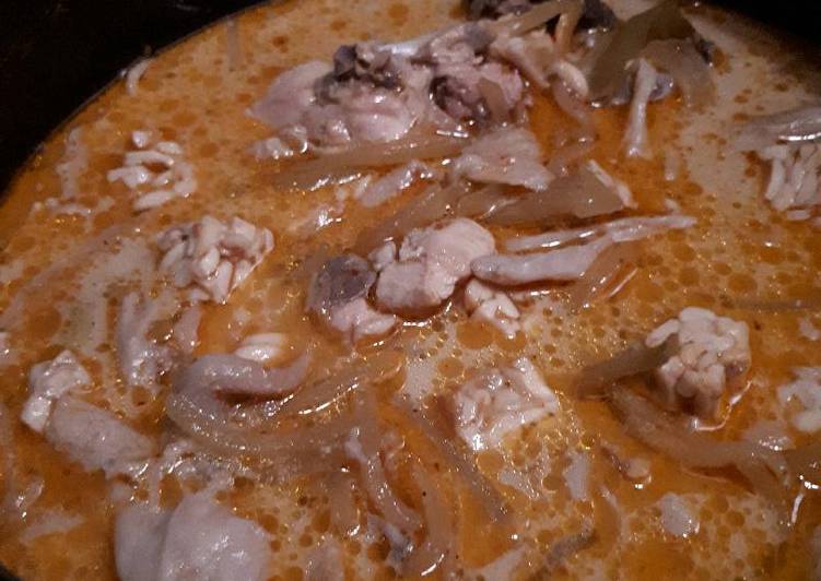 Cara Gampang Menyiapkan Sayur manisa ayam jamur tiram yang Enak