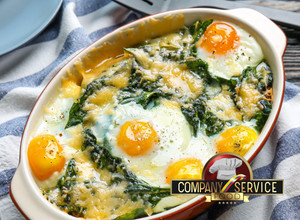 Una foto de Huevos florentinos