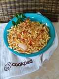 Süße Spätzle mit Apfel