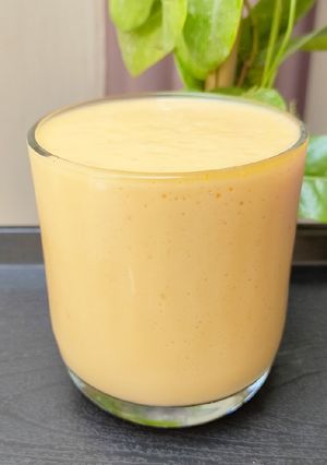 A picture of Chilled Mango Shake 🥭🥭.