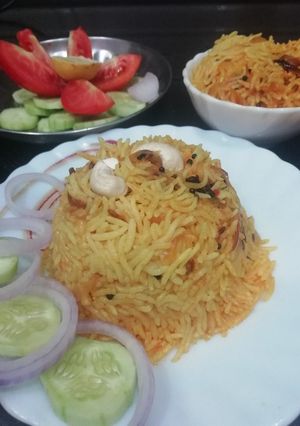 A picture of Tomato Rice.