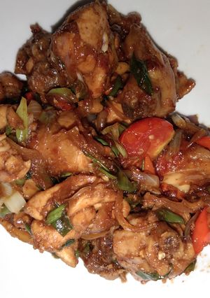 Foto resep Ayam Tumis Pedas