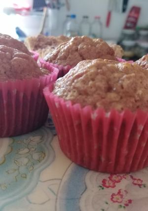 Una foto de Muffin de zanahoria