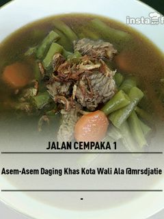 Foto resep Asem-Asem Daging Khas Kota Wali