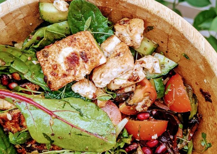 Recipe of Any-night-of-the-week Tofu Salad